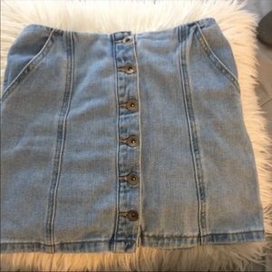 Forever 21 denim skirt